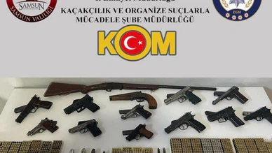 Silah Operasyonu: 4 Şüpheli Gözaltına Alındı
