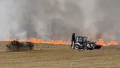 Çorum’da Dev Anız Yangını: 2 Bin Dönüm Zarar Gördü