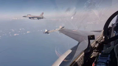 Merzifon’dan Kalkan F-16’lar Karadeniz Semalarında
