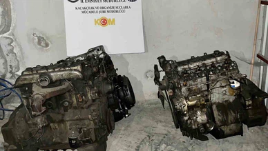 Kaçak Motor Operasyonu: 3 Otomobil Motoru Ele Geçirildi