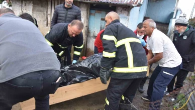 Ev yangını: 1 ölü