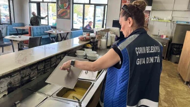 Çorum’da hastane ve okul kantinleri ile marketler denetlendi