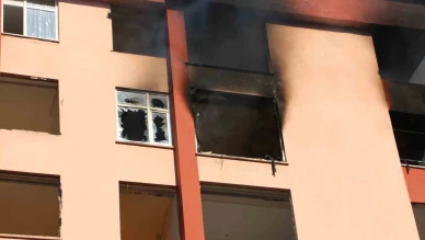 Boş binada yangın çıktı