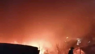 Müstakil ev çıkan yangında küle döndü: Yanan evden son anda çıktılar