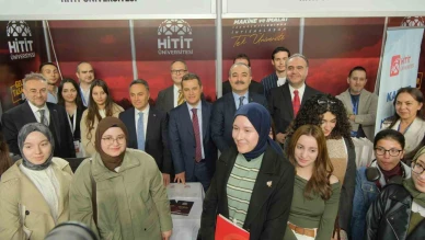 Hitit Üniversitesi standına OKAF’ta yoğun ilgi