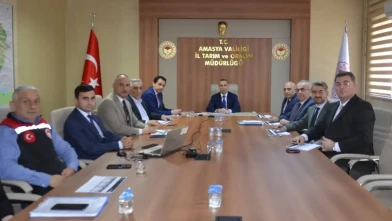 Amasya’da Kırsal Kalkınma Yatırımları Değerlendirildi