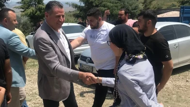 Reşat Karagöz Hasan Baba Türbesi Etkinliğinde Halkla Buluştu