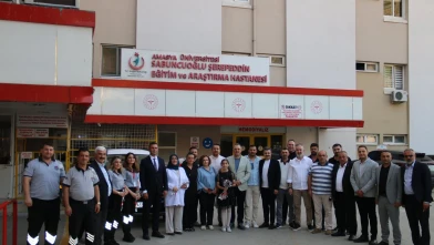 Hasan Çilez’den Bayramda Hastane Ziyareti