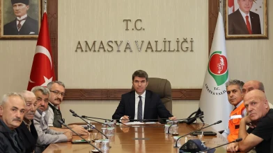 Amasya’nın Muhtarlarından Vali Önder Bakan’a Ziyaret