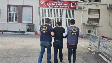Amasya’da 24 Yıl Kesinleşmiş Hapis Cezası Bulunan Şahıs Yakalandı