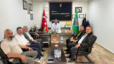 Başkan Aktaş Misafirlerini Ağırladı