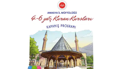 Amasya’da 4-6 Yaş Kur’an Kursları İçin Kapanış Heyecanı