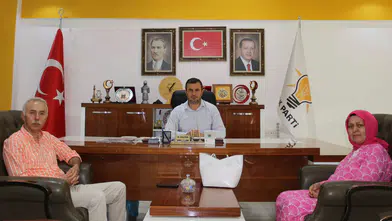 Başkan Uzun, Bayram Öztürk’ü Ağırladı