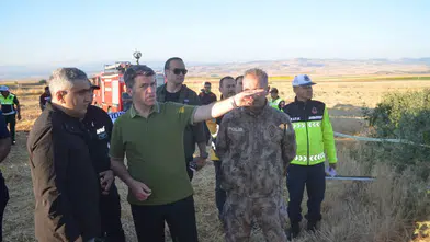 Vali Bakan, Otobüs Kazasını Yerinde İnceledi