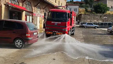 Merzifon Pazartesi Pazarı Baştan Sona Temizlendi