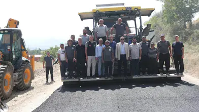 Amasya Kırsalında Asfalt Hamlesi Sürüyor!