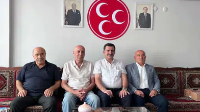 Bünyamin Arslan’dan MHP Merzifon İlçe Teşkilatına Ziyaret!