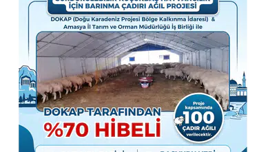 Amasya’da Üreticiye Müjde: Yüzde 70 Hibe!