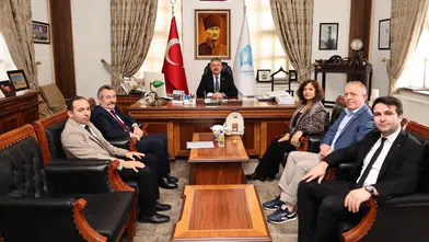 Merzifon Belediyesi’nde İki Önemli Buluşma!