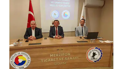 Merzifon TSO’da Projeler ve Talepler Masaya Yatırıldı