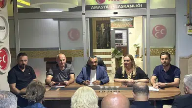 Amasya MHP’de Yönetim Toplandı!