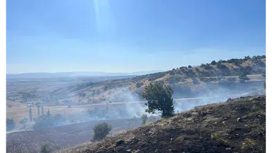 Merzifon’da Alevler İki Köyü Sardı!
