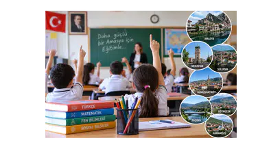 Amasya’da 58 Bin Öğrenci! İlçelerde Öğrenci Sayıları Dikkat Çekti