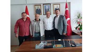İş Dünyasından MHP Merzifon’a Ziyaret