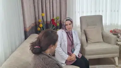 Amasya’da Koordinatör Ebeler Gebelerin Yanında