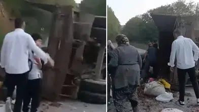 Traktör Römorku Devrildi: 11 Yaralı!