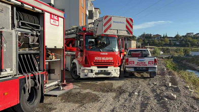 4 Katlı Binada Yangın Paniği