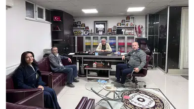 Mehmet Önal’dan Haber Merkezi’mize Ziyaret