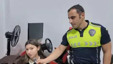 Amasya’da Sürücü Adaylarına ve Çocuklara Trafik Eğitimi