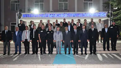 Merzifon’da İlçe Emniyet Müdürü Aykaç İçin Veda Yemeği