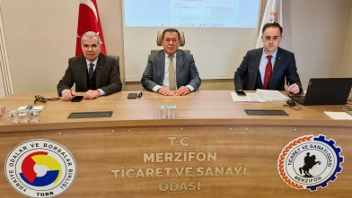 Merzifon TSO Meclisi Toplandı