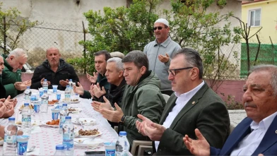 Amasya Valisi Bakan Oluz Köyü’nde Bereket Duasında