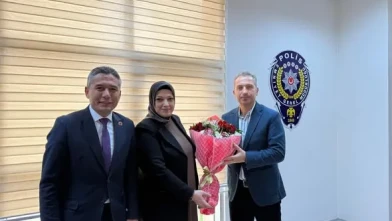 MHP Amasya İl Başkanlığı’ndan Polis Haftasında Ziyaret