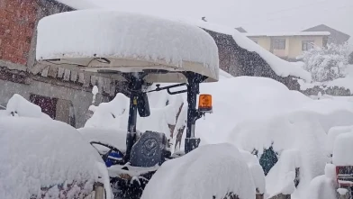 Çorum’un Köyleri Bir Gecede Beyaza Büründü