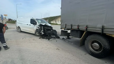 Merzifon Havalimanı Yolunda Kaza: 1 Yaralı