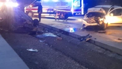 Kara yolunda kaza: 3 yaralı
