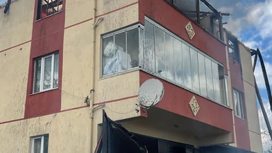 Korkutan Çatı Yangını