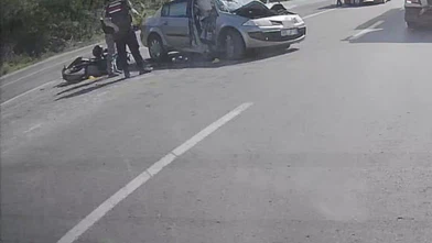 Motosiklet Sürücüsü Feci Kazada Hayatını Kaybetti