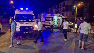 Motosiklet ile Bisiklet Çarpıştı! 2 Sürücü Yaralandı