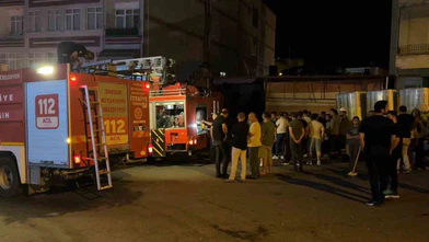 Depoda Çıkan Yangın Hasara Yol Açtı
