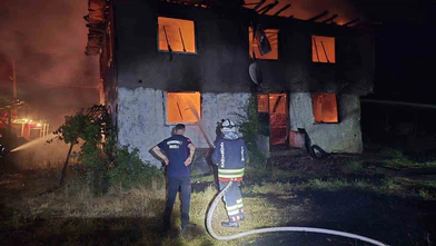 Engelli Vatandaşın Evi Küle Döndü