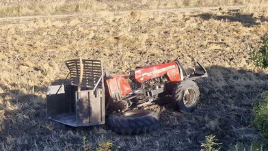 Çorum’da minibüsün çarptığı traktör şarampole yuvarlandı: 1 ölü, 1 yaralı