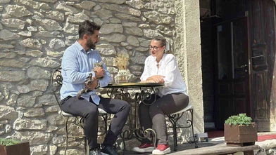 Pasta Süsünü Çikolata Sandı, Nefessiz Kaldı!