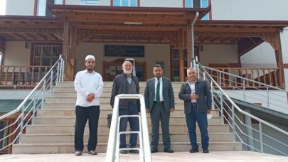 15 TEMMUZ ŞEHİTLER VE GAZİLER CAMİİ’Nİ ZİYARET ETTİ