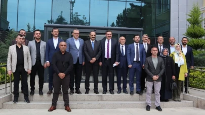 ADAYLARDAN TARIM VE ORMAN İL MÜDÜRLÜĞÜNE ZİYARET