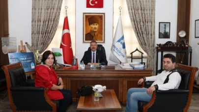 ALTUNKAYNAK’TAN BAŞKAN KARGI’YA ZİYARET
